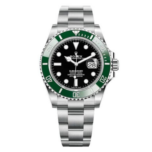 RLX SUBMARINER LUNETTE VERTE