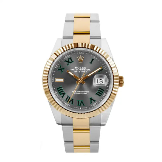 RLX Datejust 41 ‘Wimbledon’ Dial Two-Tone Oyster