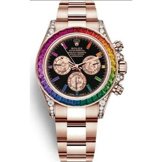 RLX Daytona Rainbow ROSE GOLD