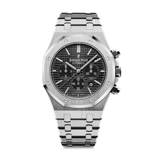 AP Royal Oak 41MM Chronograph Black Dial
