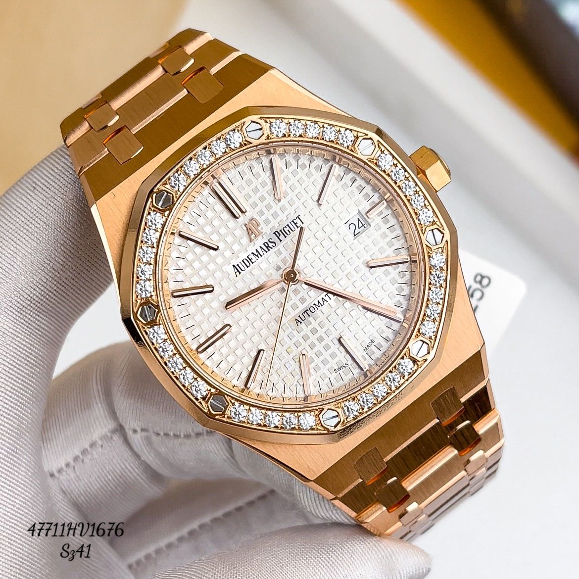 AP Royal Oak Ladies Rose Gold