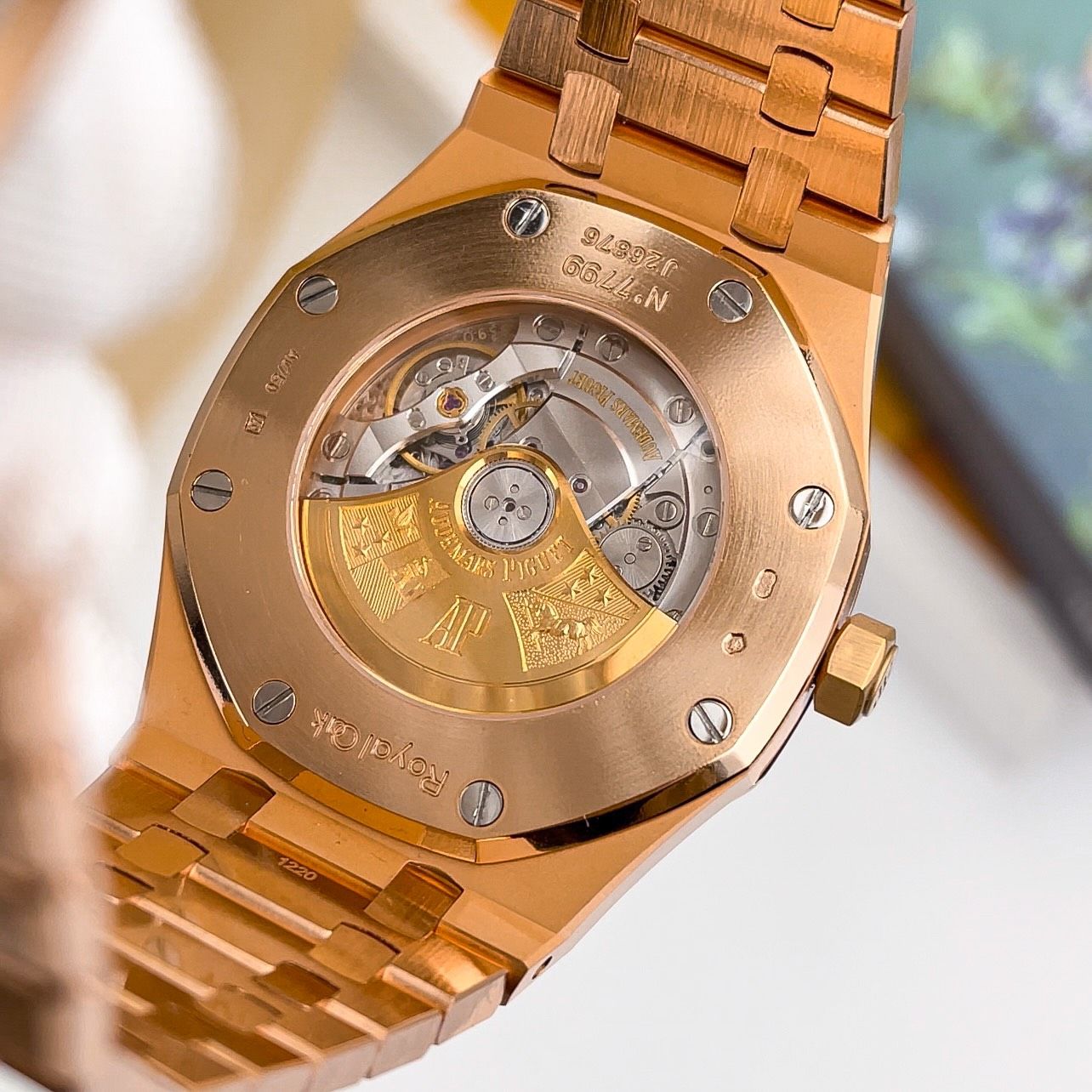 AP Royal Oak Ladies Rose Gold